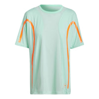 (WMNS) adidas by Stella McCartney TruePace Running Loose T-Shirt 'Teal Orange' HD9114