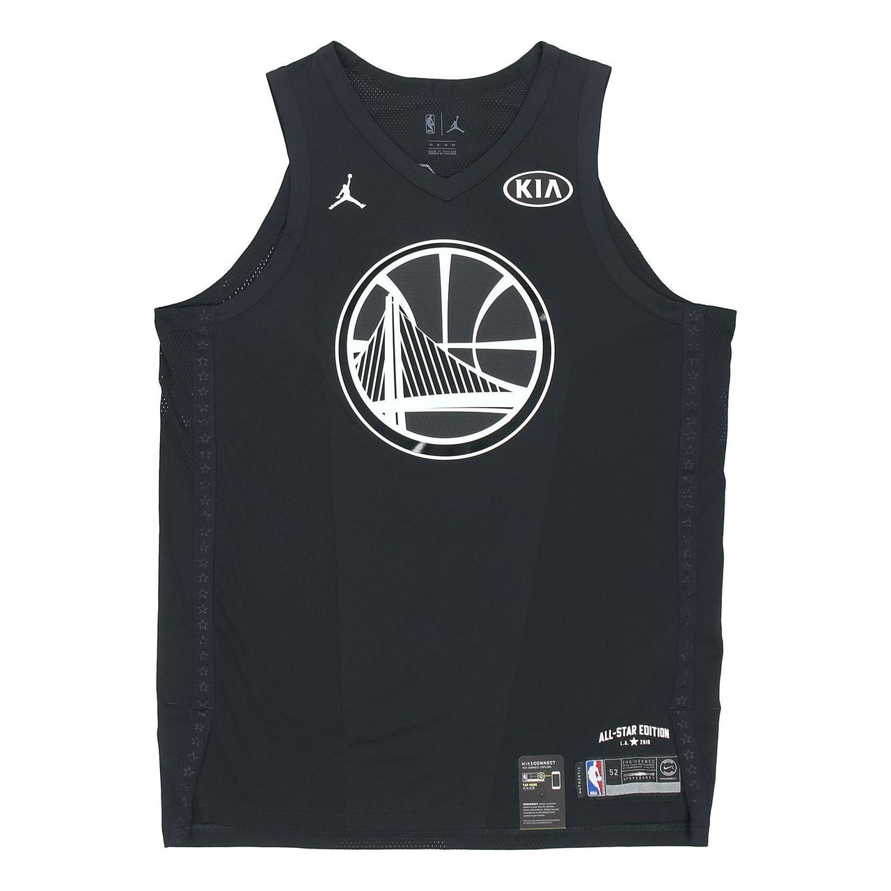 Air Jordan Stephen Curry All-Star Edition Authentic Jersey AU Black 928867-011