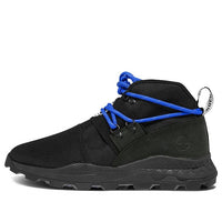 Timberland Brooklyn Leather and Fabric Chukka Wide-Fit Shoes 'Black Ripstop' A2BU2