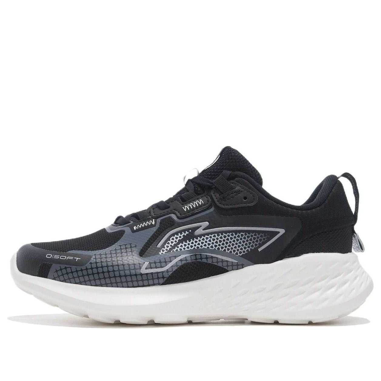 (WMNS) Li-Ning Soft Element Sport Leisure 'Black Gray White' AGLS012-1