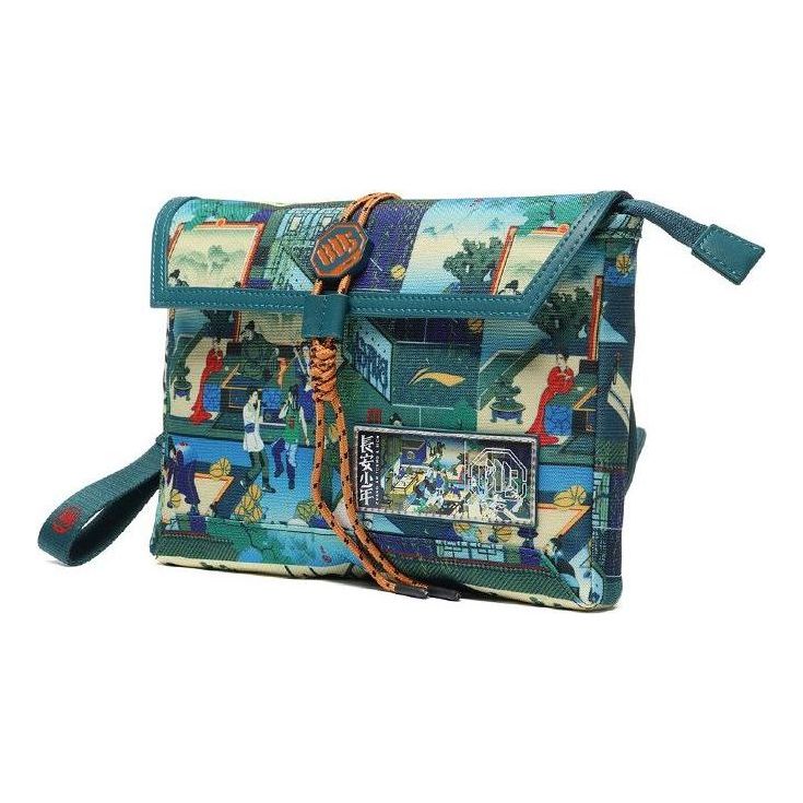 Li-Ning Anti-Wu BadFive Graphic Cross Body Bag 'Multi-Color' ABDQ461-3000