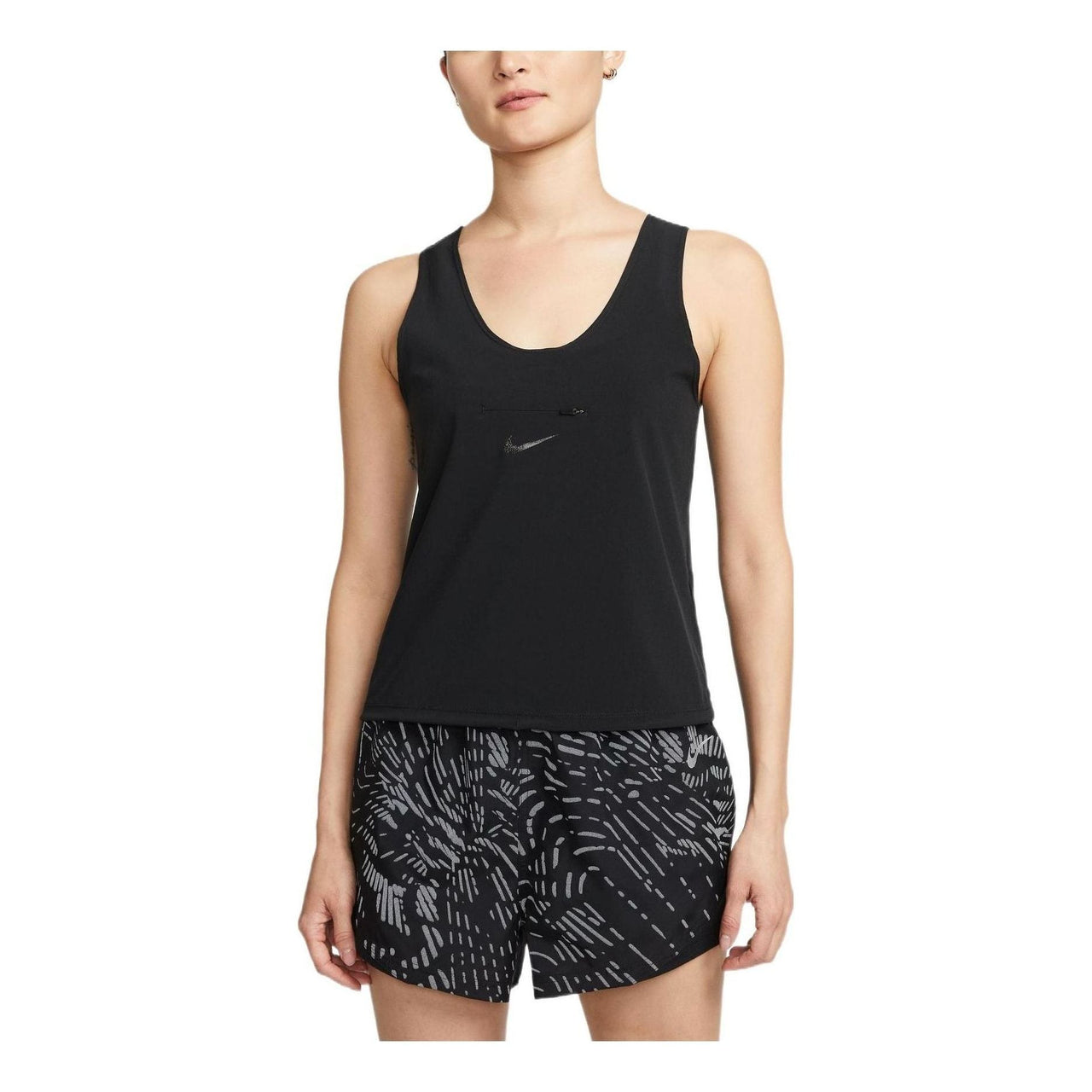 (WMNS) Nike Dri-FIT Run Division Convertible Running Tank 'Black' DM7752-010