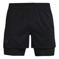 Under Armour Rush 2-in-1 Running Shorts 'Black' 1361577-001