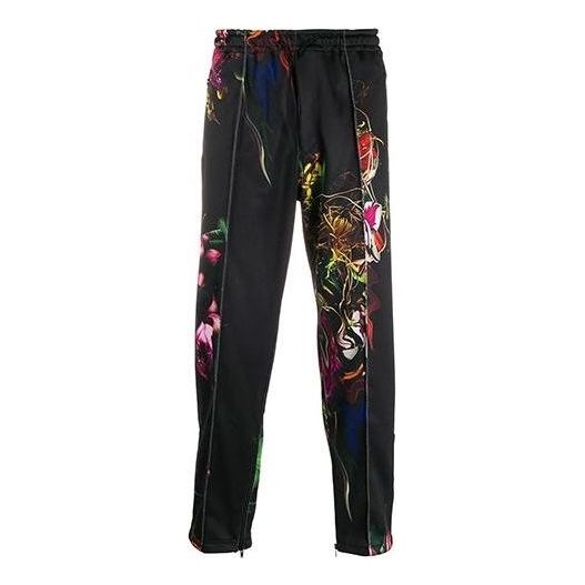 adidas Y-3 Toketa Aop Cropped Track Pants 'Black' FJ0395