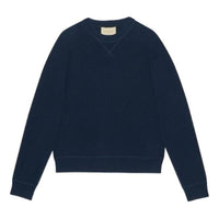 Gucci Cashmere Jumper With Gucci Embroidery 'Dark Blue' 763313-XKDOB-4440