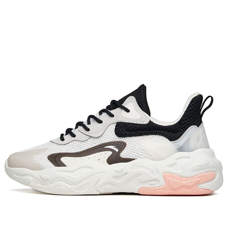 (WMNS) ANTA Pojian 'White Black' 'Pojian Low' 122228861-4