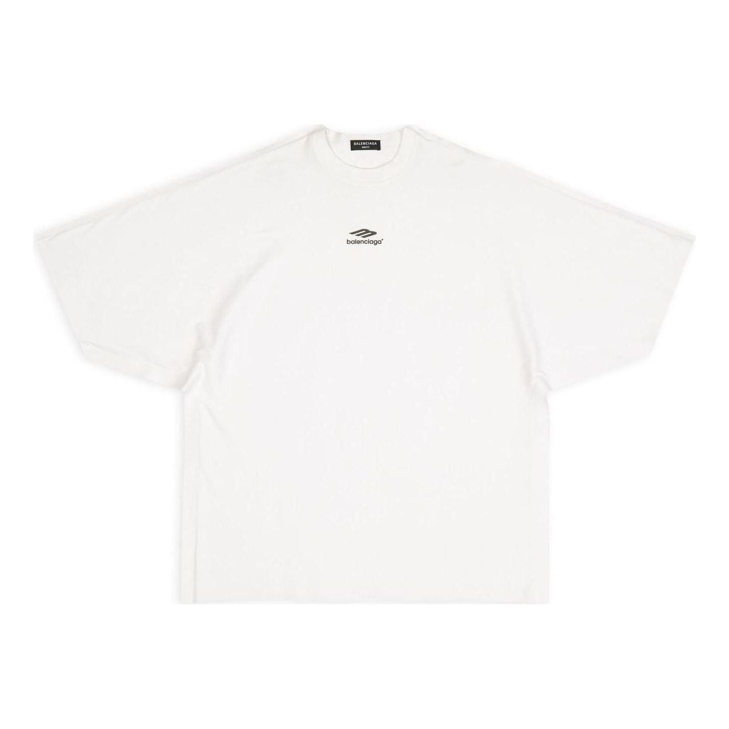 Balenciaga 3B Sports Icon Flat T-Shirt 'Ecru' 704032TMVJ70978