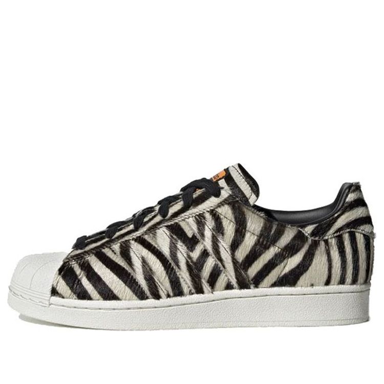 (WMNS) adidas originals SUPERSTAR 'Black White' CG5988