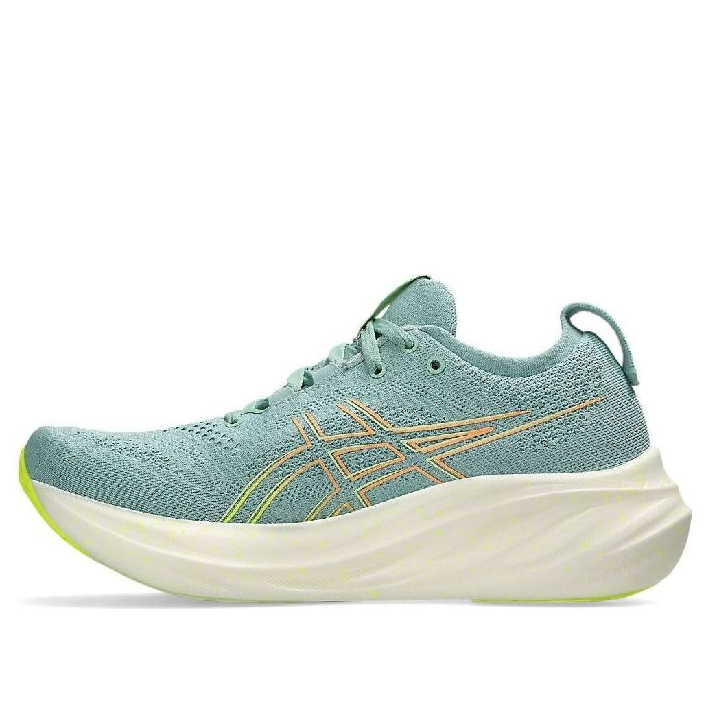 (WMNS) ASICS Gel-Nimbus 26 Sneakers 'Light Celadon Safety Yellow' 1012B601-301