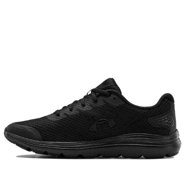 Under Armour Surge Shock Absorption Non-Slip Low Tops Sports Black 3022595-002