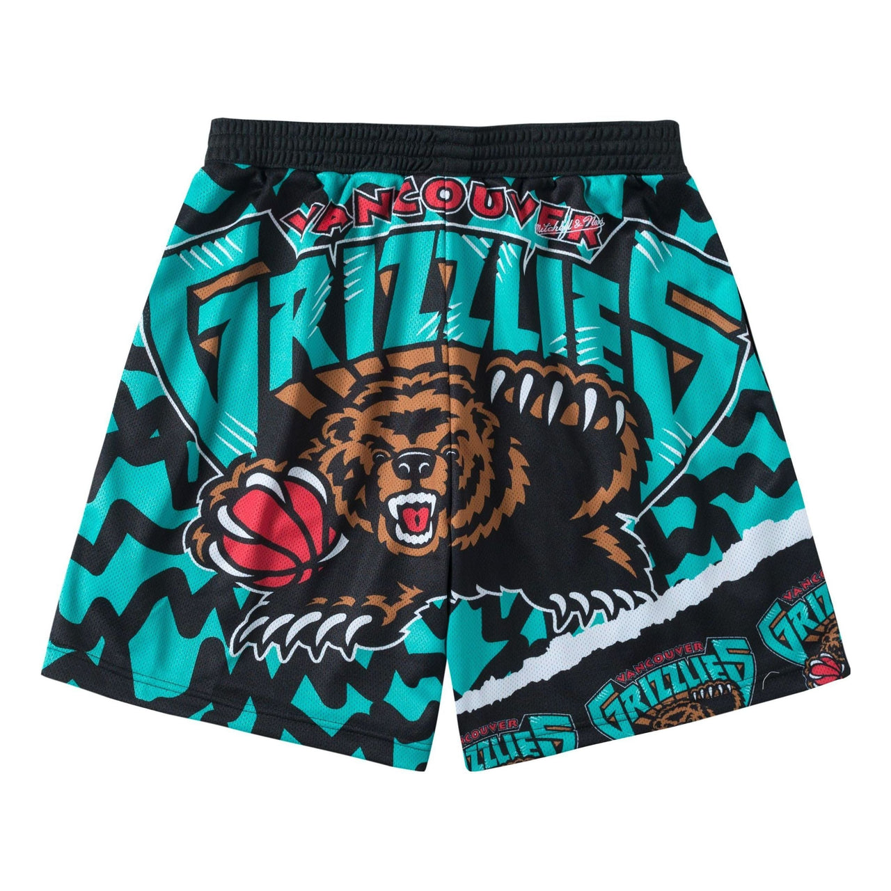 Mitchell & Ness x NBA Jumbotron 2.0 Shorts 'Vancouver Grizzlies' PSHR1220-VGRYYPPPBKTL