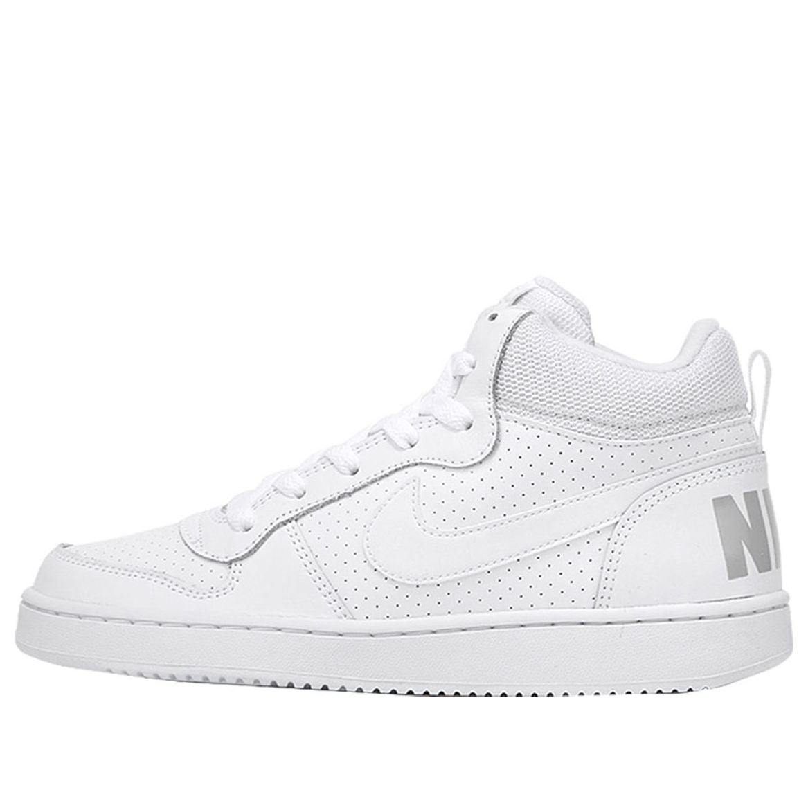 (GS) Nike Court Borough Mid 'Summit White Grey' 839977-100
