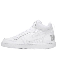 (GS) Nike Court Borough Mid 'Summit White Grey' 839977-100