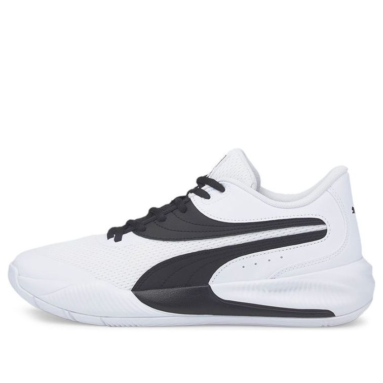 PUMA Triple Low Tops White Black 376640-05