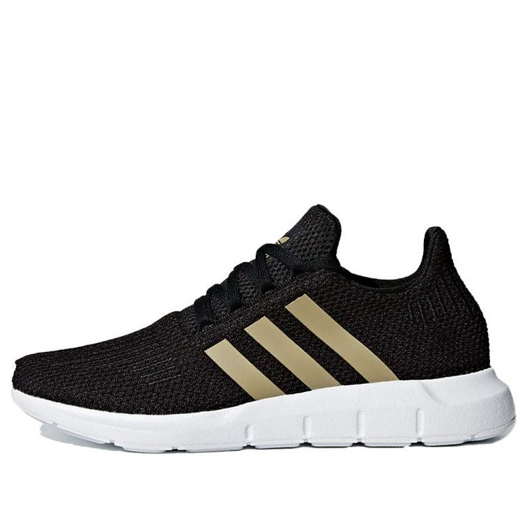 (WMNS) adidas Swift Run 'Black Tech Silver' F34309