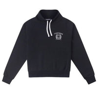 (WMNS) Converse Retro Chuck Taylor Mock Neck Pullover 'Black' 10026107-A01