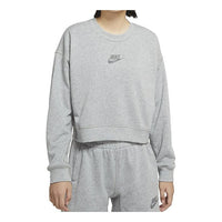 (WMNS) AS W Nike Sportswear Crew FT M2Z DK GREY HEATHER CU6404-063