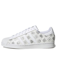 adidas originals Unisex Superstar Sneakers Silver/Grey GX8413
