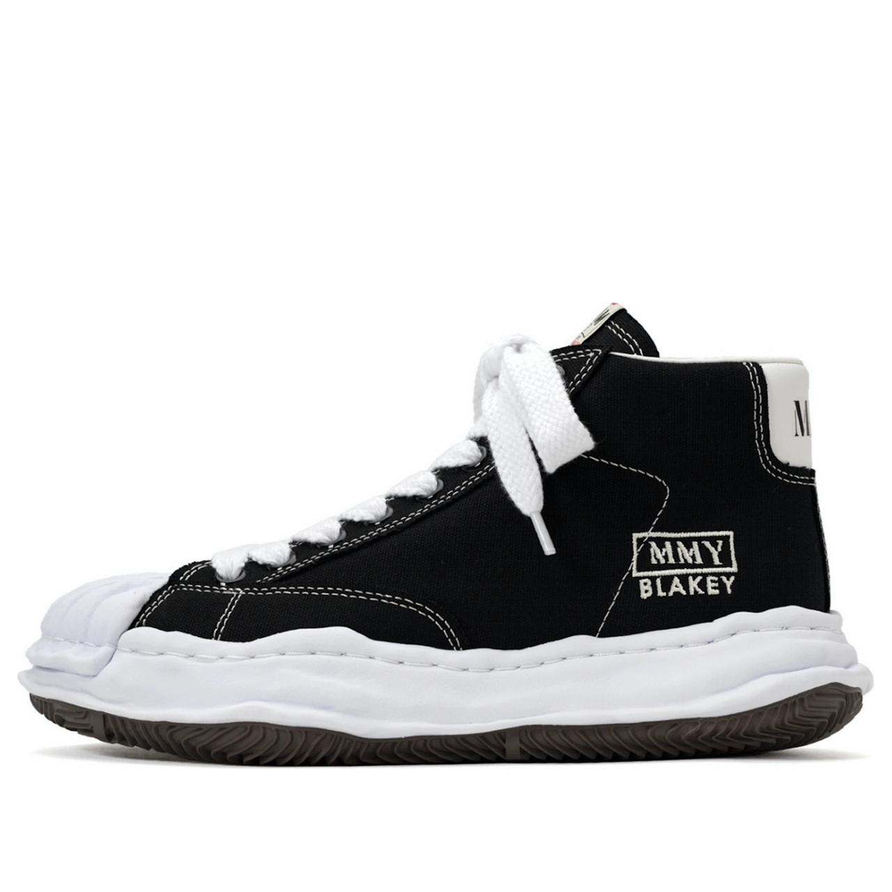 Maison MIHARA YASUHIRO BLAKEY OG Sole Canvas High-top Sneaker 'Black' A08FW736-BLK