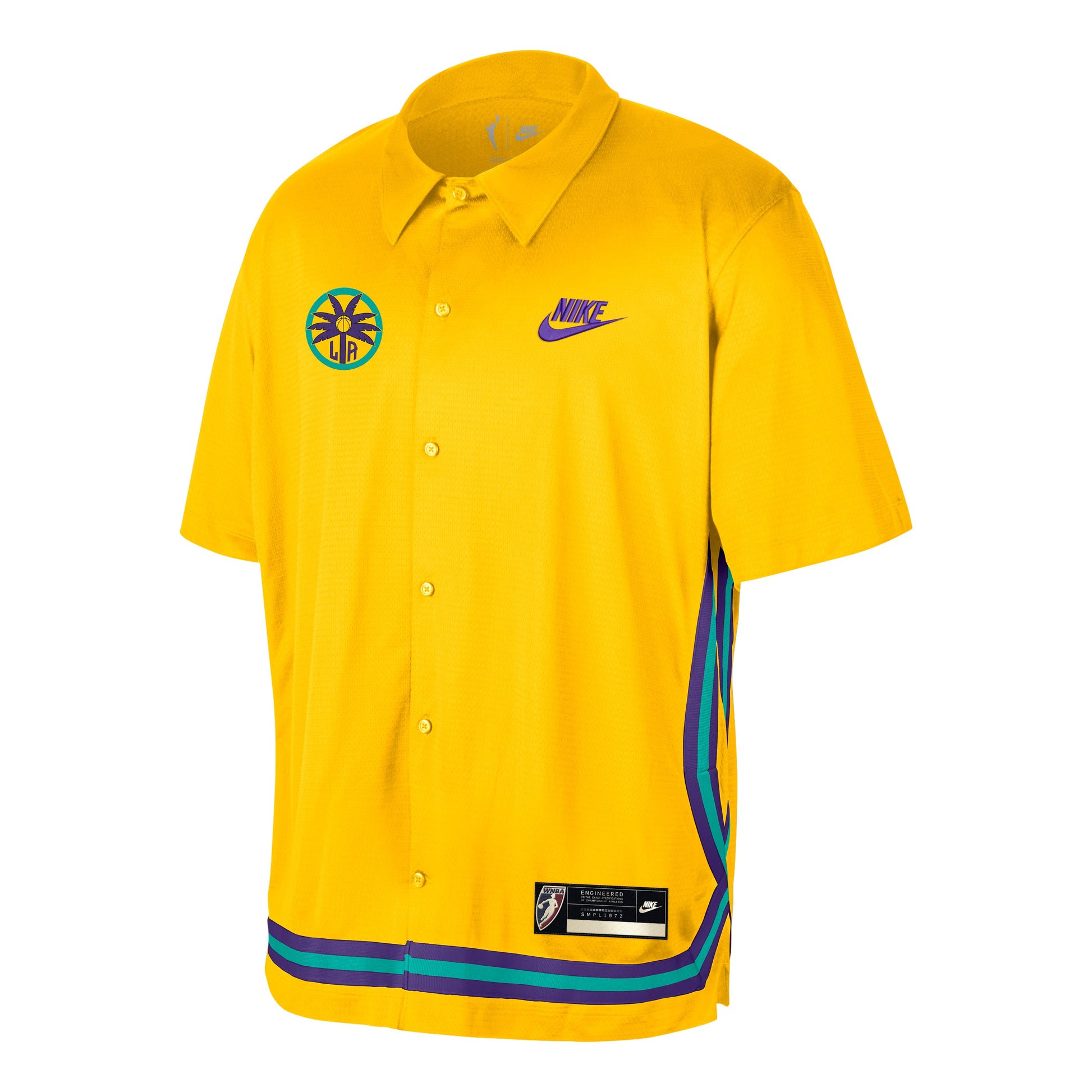 Nike Dri-FIT WNBA Los Angeles Sparks Court Origins T-Shirt 'Amarillo Field Purple' IM6712-728