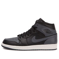 Air Jordan 1 Mid 'Dark Grey' 554724-041