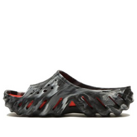 Crocs Marbled Echo Slide 'Black' 208467-0X9