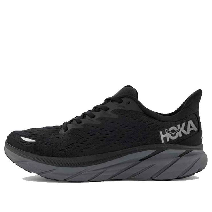 (WMNS) HOKA ONE ONE Clifton 8 Wide 'Black' 1121375-BBLC