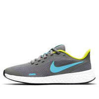 (GS) Nike Revolution 5 'Smoke Grey Chlorine Blue' BQ5671-019