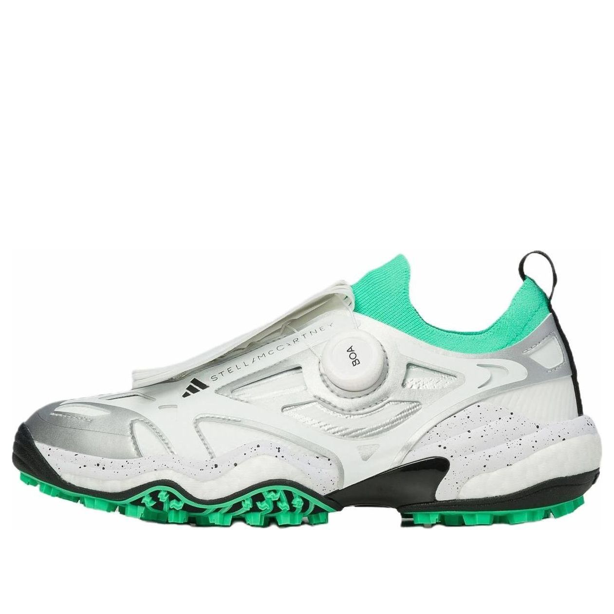 (WMNS) adidas Codechaos BOA by Stella McCartney 'Core White Bright Green Silver Metallic' JH8937