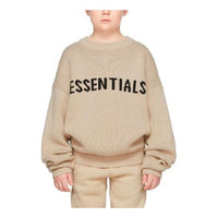 (GS) Fear of God Essentials FW21 Beige/Linen Pullover Sweater FOG-FW21-137