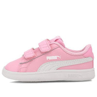 (TD) PUMA Smash V2 Casual Sneakers White/Pink 365174-24