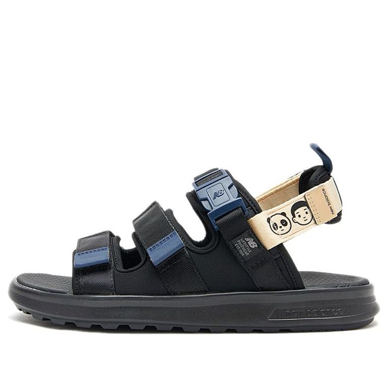 New Balance x Noritake 750 Sport Sandals Black SDL7502N