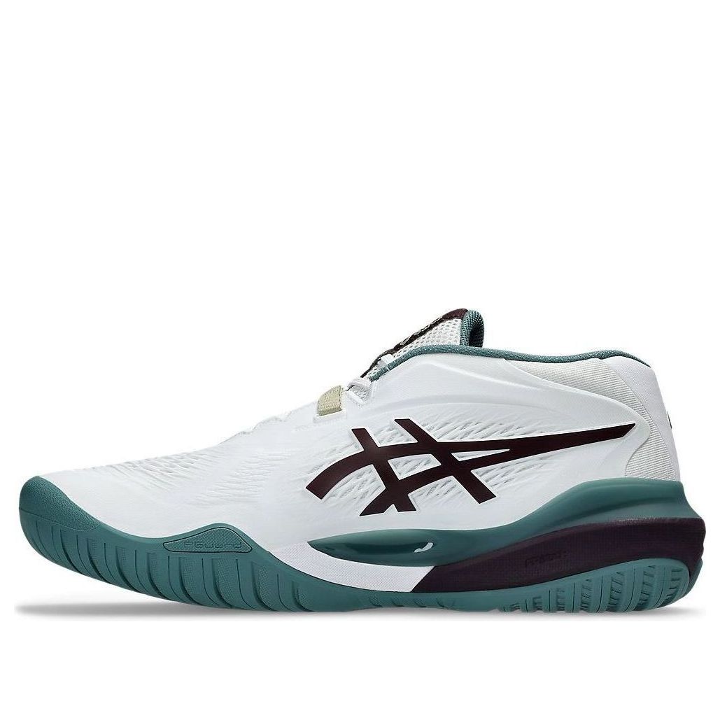 ASICS Gel-Resolution X 2E Wide 'White Dark Aubergine' 1041A487-104