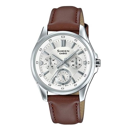 CASIO SHEEN Series quartz Business Watch Brown Analog SHE-3060L-7A