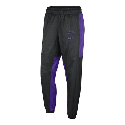 Nike NBA Courtside Los Angeles Lakers Sports Long Pants Black CN0206-010