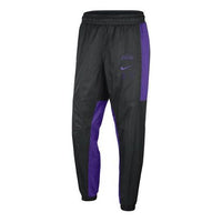 Nike NBA Courtside Los Angeles Lakers Sports Long Pants Black CN0206-010
