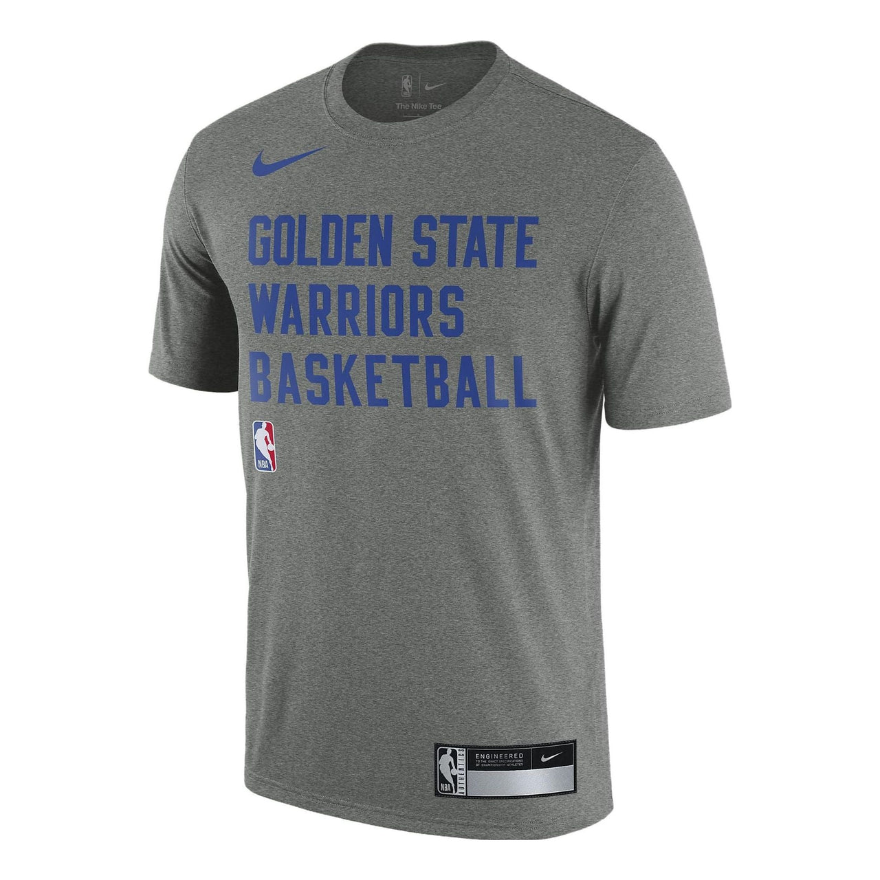 Nike x NBA Golden State Warriors Dri-FIT Practice T-shirt 'Grey' FJ0207-063