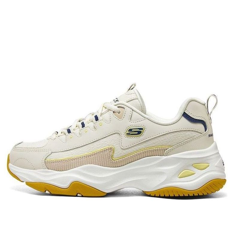 Skechers D'Lites 4.0 Shoes 'Beige Yellow' 894286-NTOR