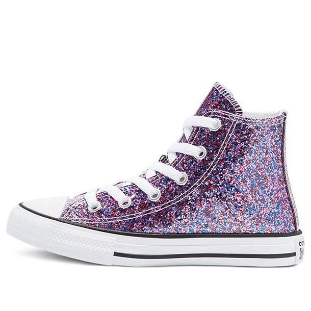(GS) Converse Chuck Taylor All Star High 'Coated Glitter' 670176C