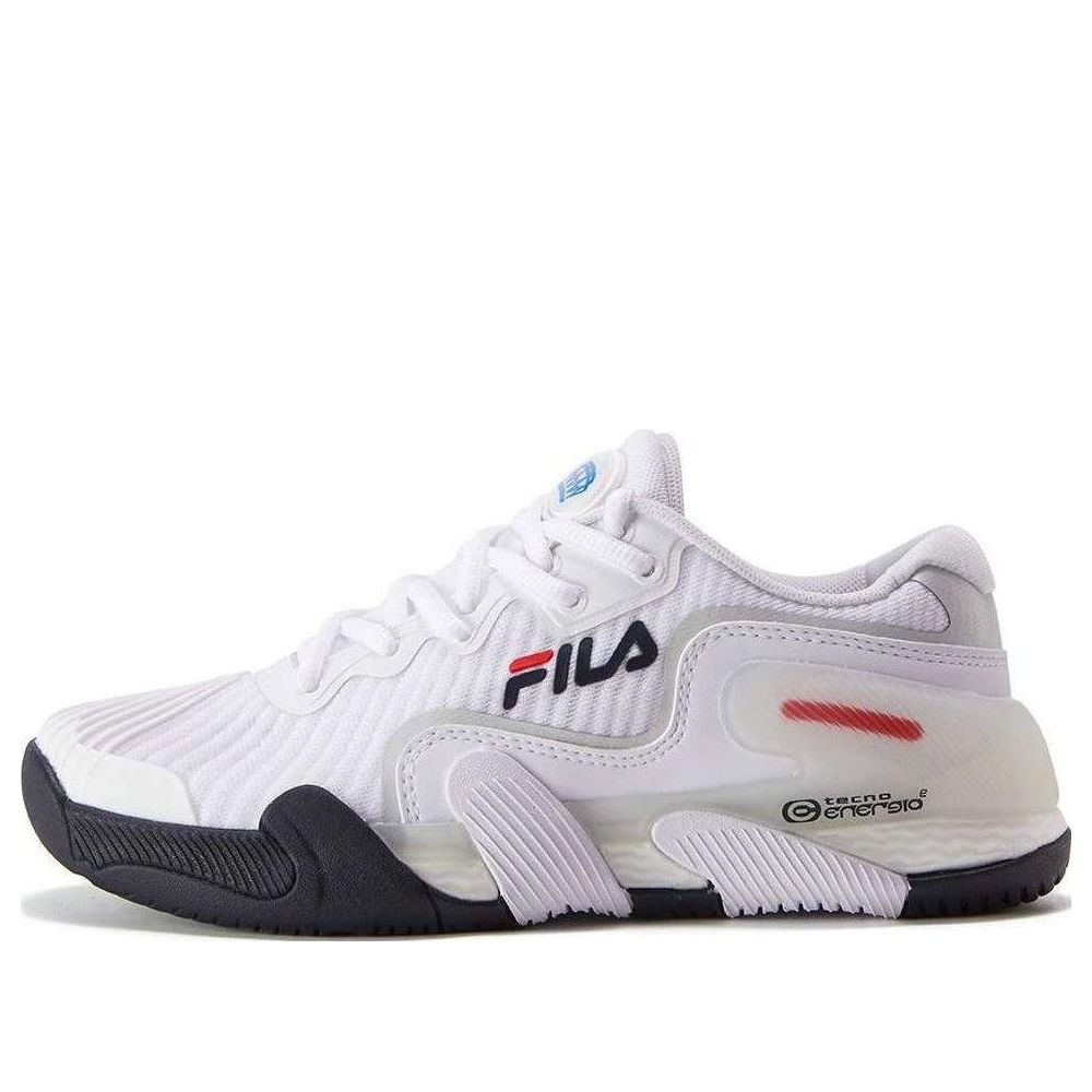 (GS) FILA Athletics Tennis Shoes 'White Black' K15B252301FWR