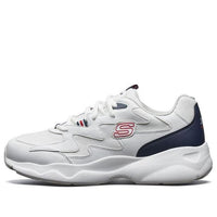 Skechers D'Lites Airy Low-Top Running Shoes White/Black/Red 999090-WBRD