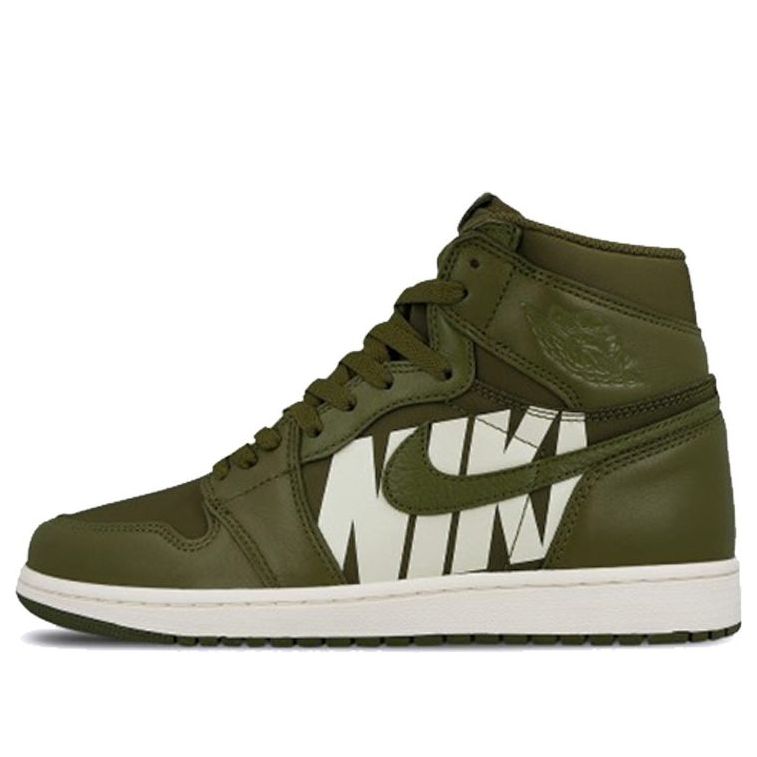 Air Jordan 1 High OG 'Olive Canvas' 555088-300