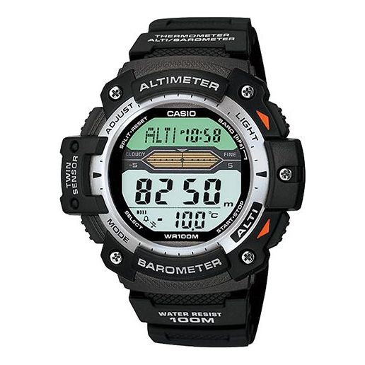 CASIO Male OUTGEAR Japan / South Korea Fashion Sports Black Digital SGW-300H-1A