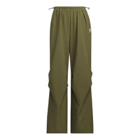 (WMNS) adidas Originals Oversized Pants 'Olive Green' IY9498