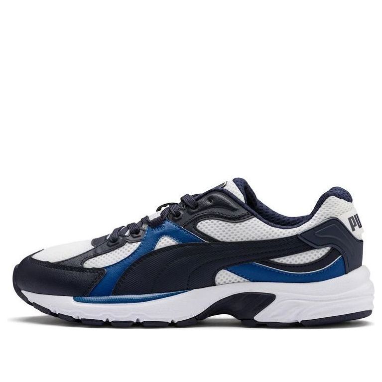 PUMA Axis Plus 90s Trainers White/Blue 370287-04
