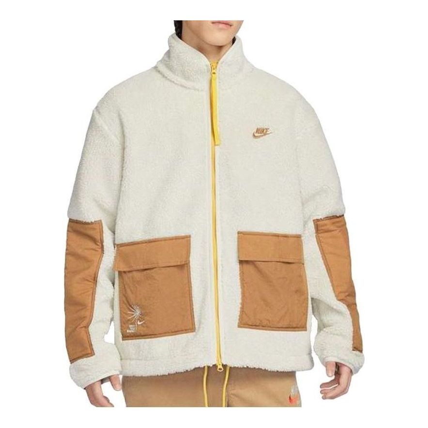 Nike Sportswear Essentials Sherpa Jacket 'White' FV4022-072