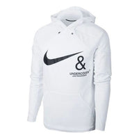Men's Nike Chest Double Zipper Sports White CD7525-100