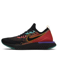 (WMNS) Nike Epic React Flyknit 2 'Black Ember Glow' CK0818-001