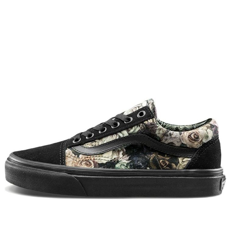 Vans Old Skool Black Flowers VN0A38G1QSO