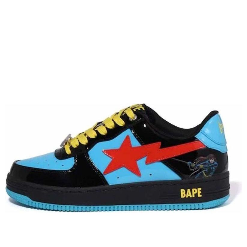 A BATHING APE x Marvel Comics Bape Sta Low 'Black Blue' 0ZXSHM191907J-BKK